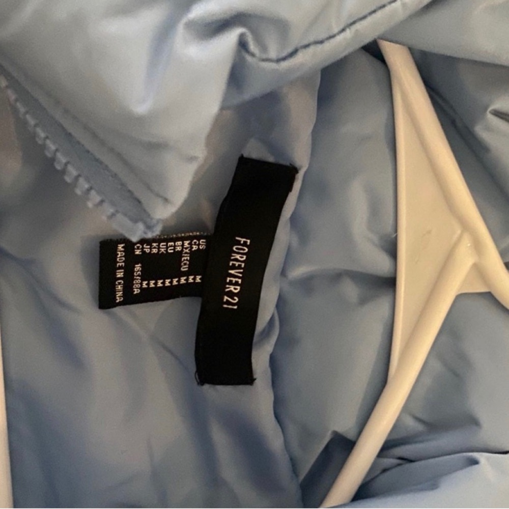 Blue Puffer Jacket - image 2